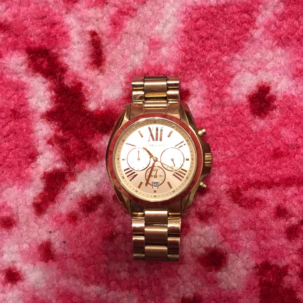 Michael Kors Gold Chronograph Watch